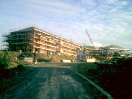 New School Site on November 2008